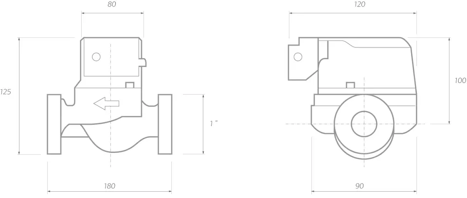 Циркуляционный насос GRS 25/6