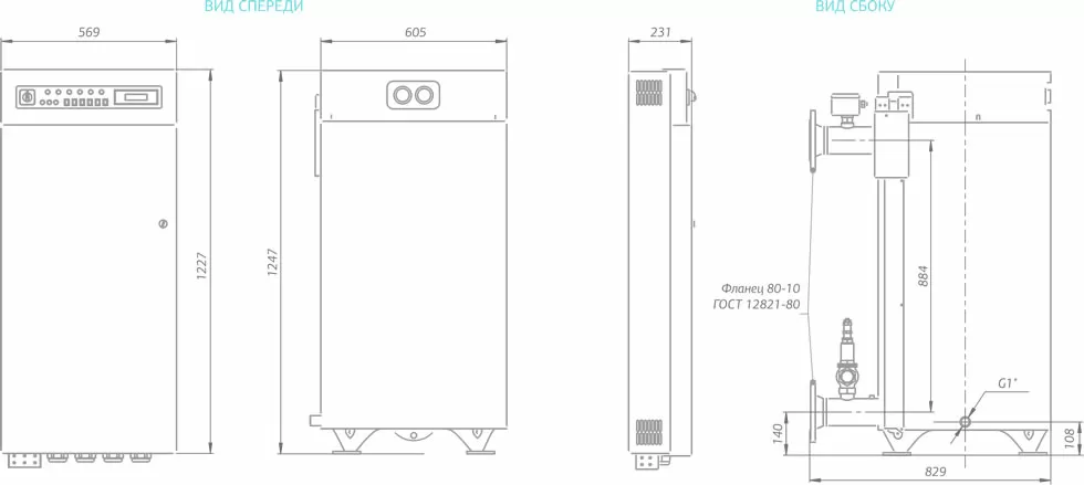 Проточный водонагреватель 375 кВт Мастер Невский